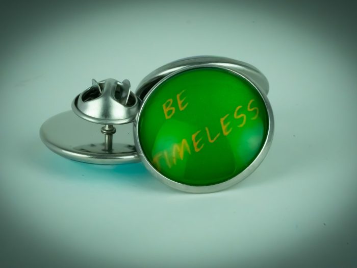 Be Timeless Pin